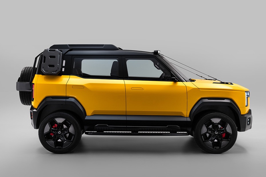 Mahindra Vision S design side view